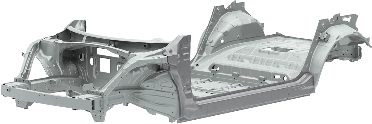 E-GMP spaceframe
