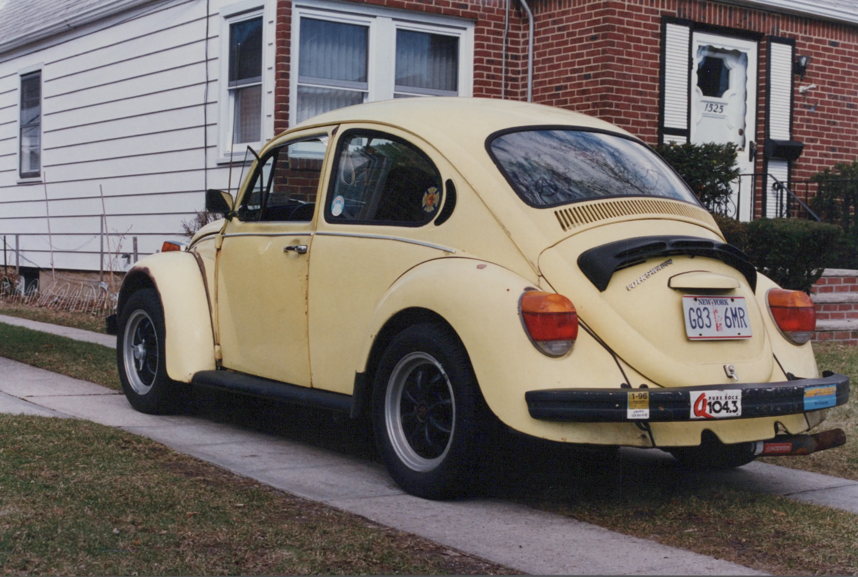 1973 VW Standard Beetle, the Flushing Beetle