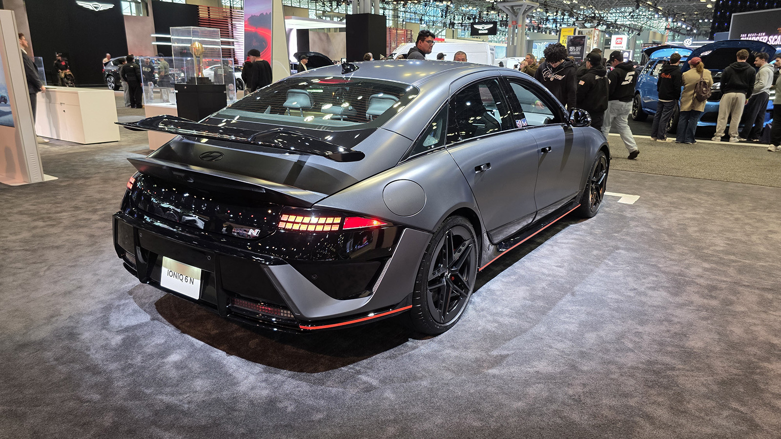 Hyundai Ioniq 6 N at the 2026 NY Auto Show