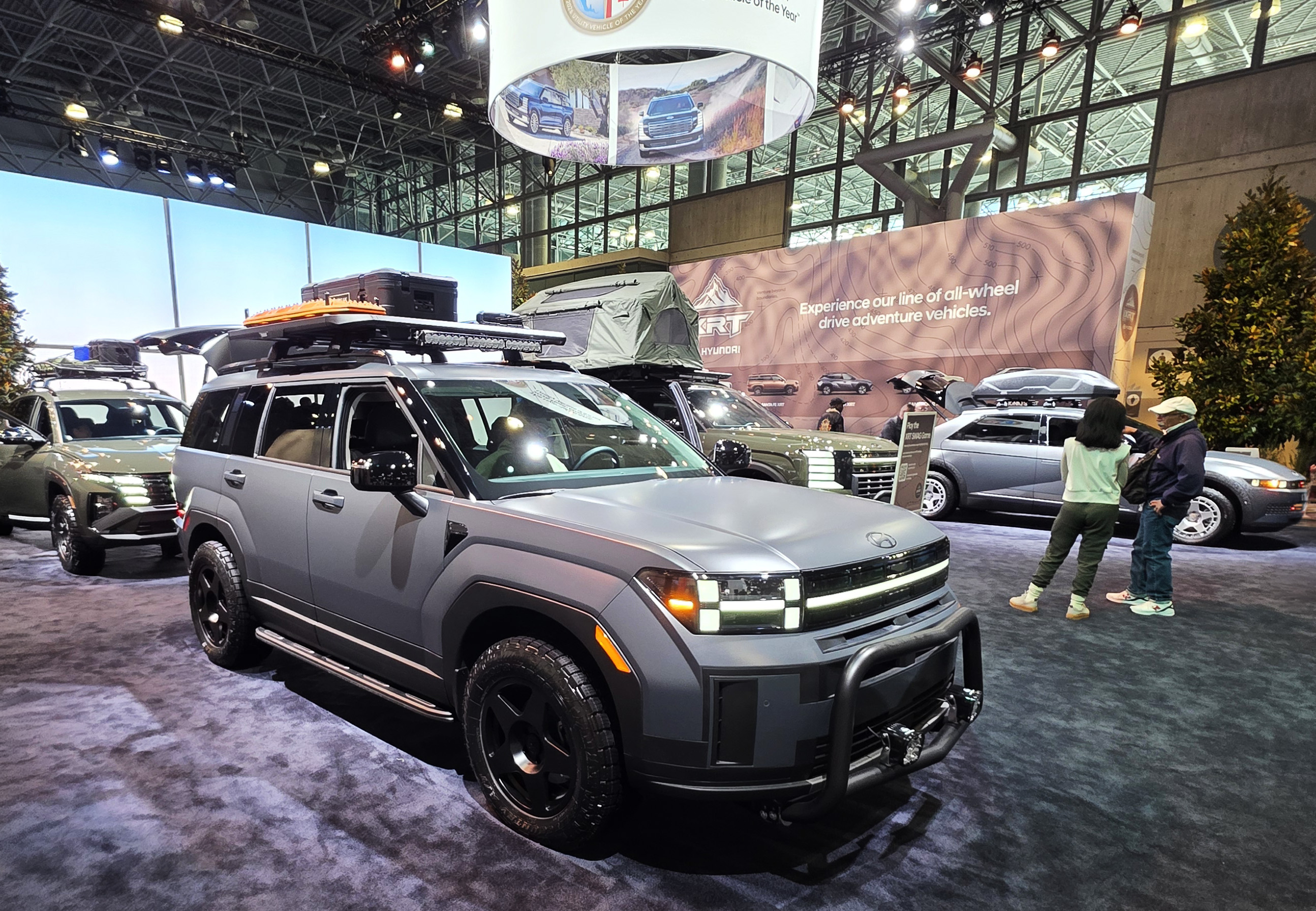 Hyundai XRT lineup display at the 2026 NY Auto Show